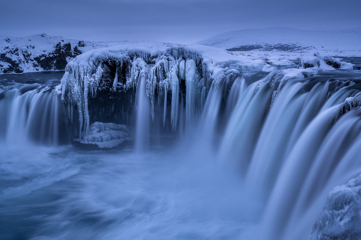 Ice and Flow II Poster och Canvastavla