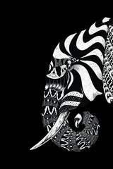 Ornate Elephant Poster och Canvastavla