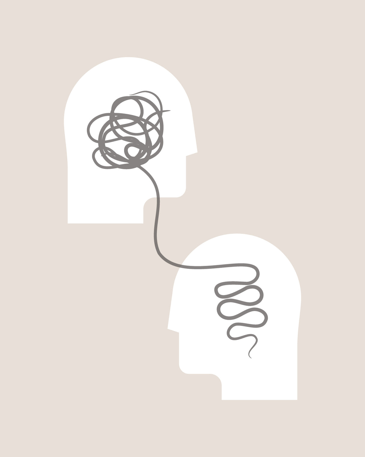 Mind Therapy No5 Poster och Canvastavla