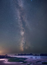 Starry Oregon Coast Poster och Canvastavla
