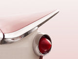 US classic car 1959 Electra tail fin abstract Poster och Canvastavla