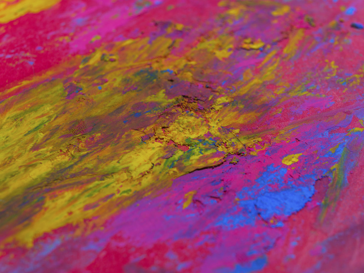 colored paints Poster och Canvastavla