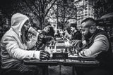 Street chess battle Poster och Canvastavla