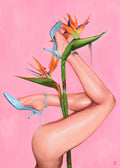 Bird of Paradise Poster och Canvastavla