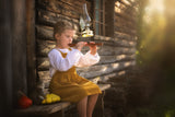 Girl with the flute Poster och Canvastavla