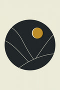 Minimal Mountains Series #4 Poster och Canvastavla