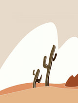 Windy Desert Poster och Canvastavla