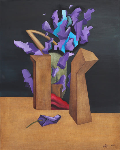 Lilac Vas och keramikposter