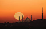 Sunrise in Istanbul Poster och Canvastavla