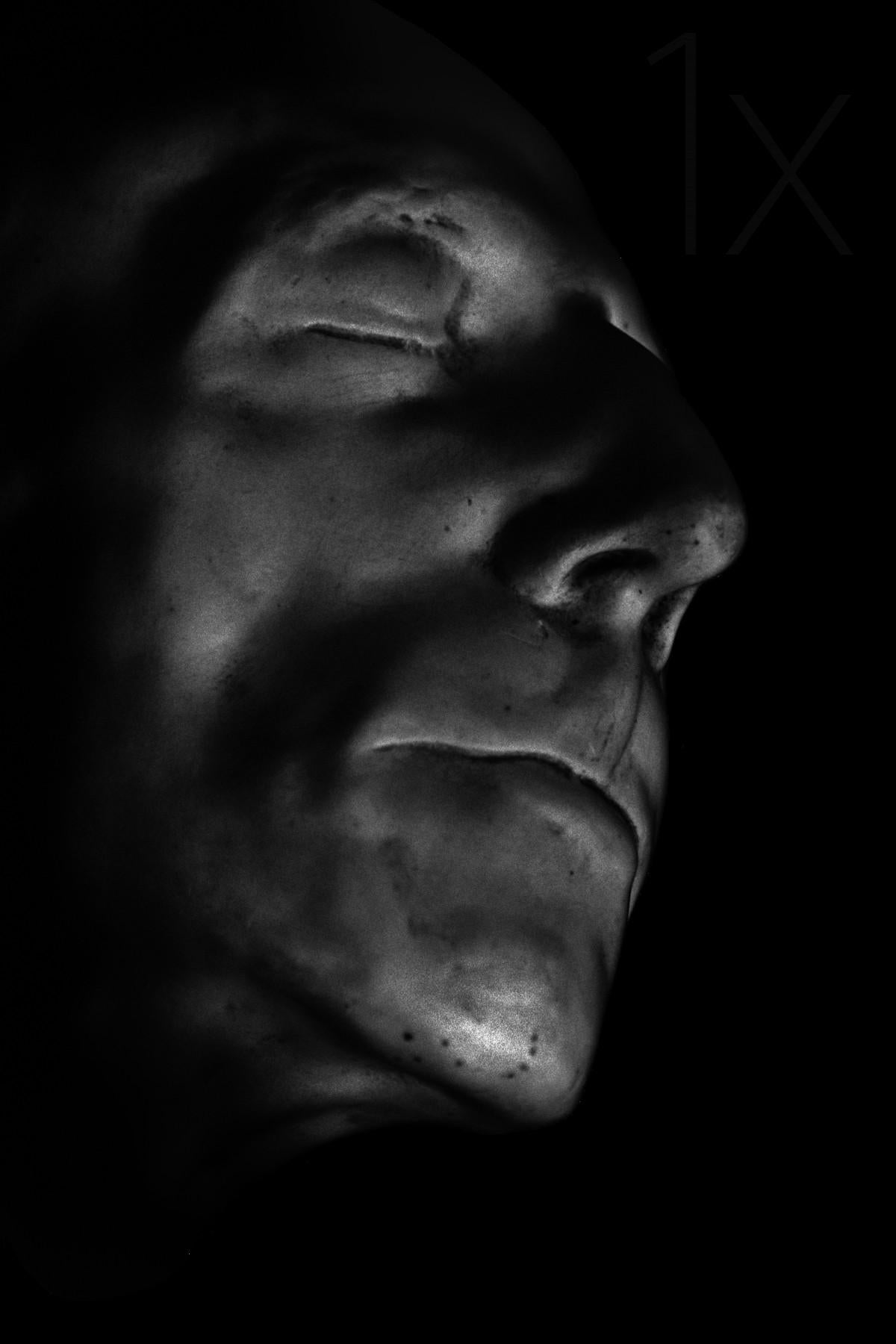 death mask of Friedrich II. Poster och Canvastavla