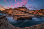 Sunset at Cape Kiwanda Poster och Canvastavla