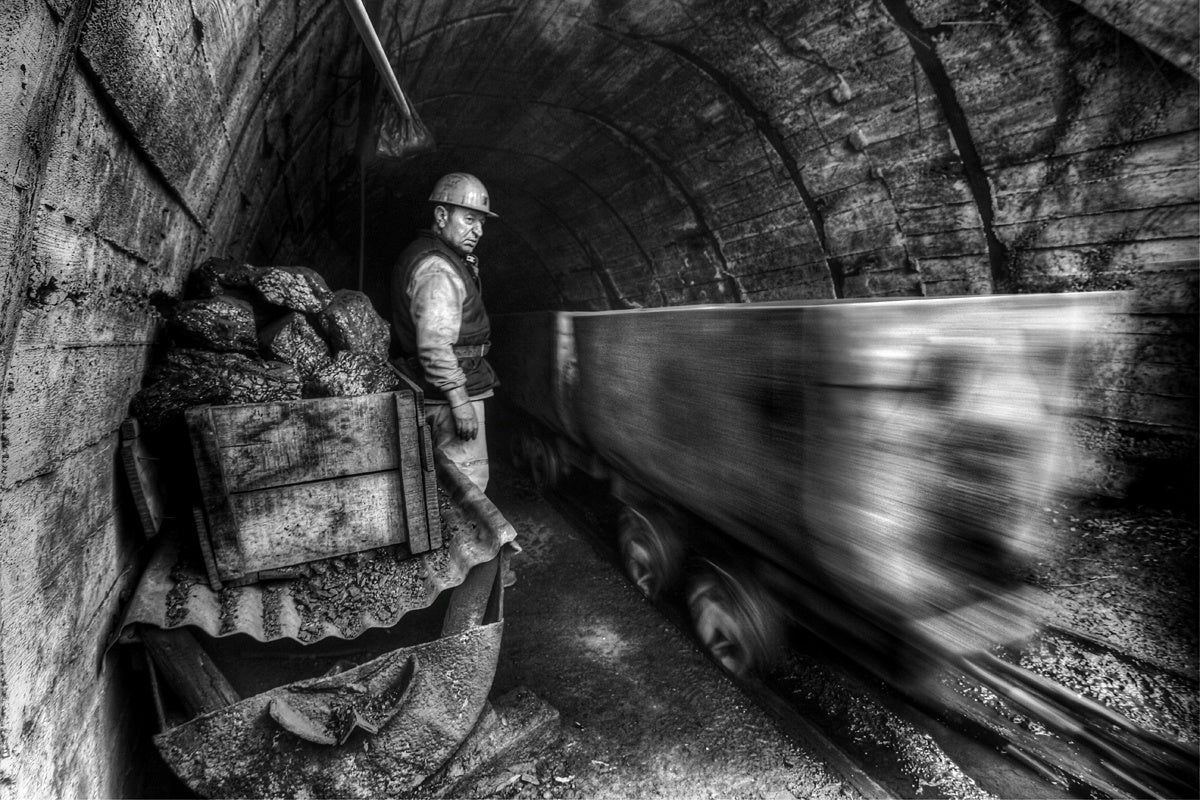 coal mine Poster och Canvastavla