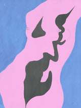 Pink Happiness Poster och Canvastavla