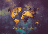 World map 14 Poster och Canvastavla