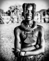 confident himba Poster och Canvastavla