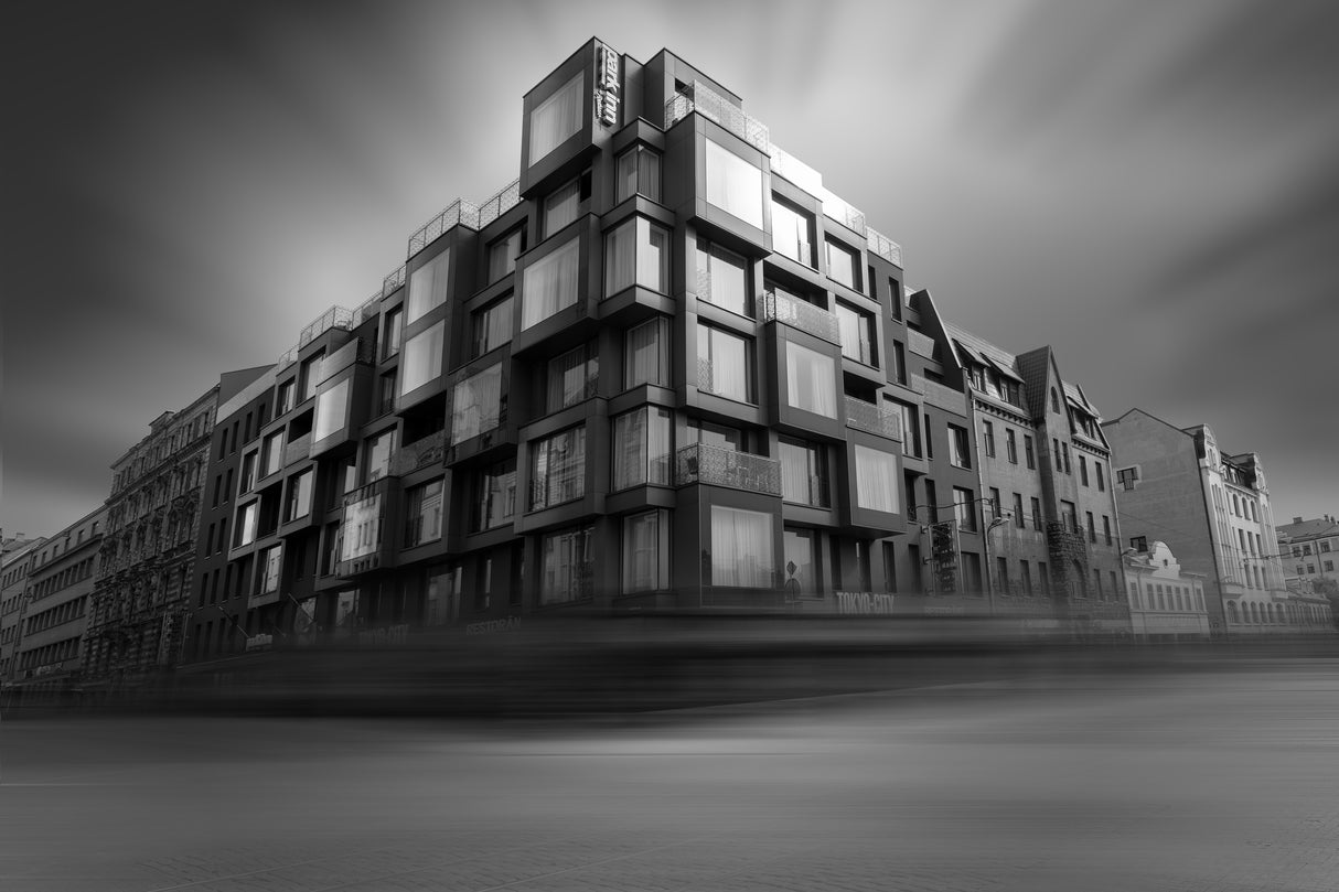 Cubic building Poster och Canvastavla