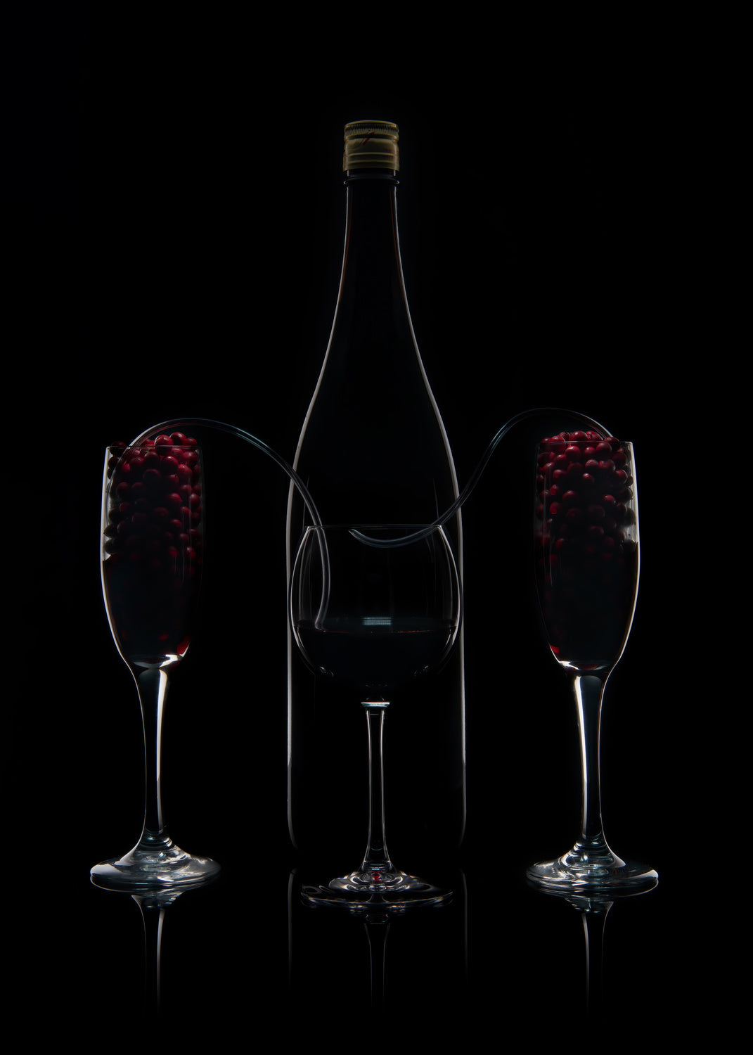 Berry wine Poster och Canvastavla