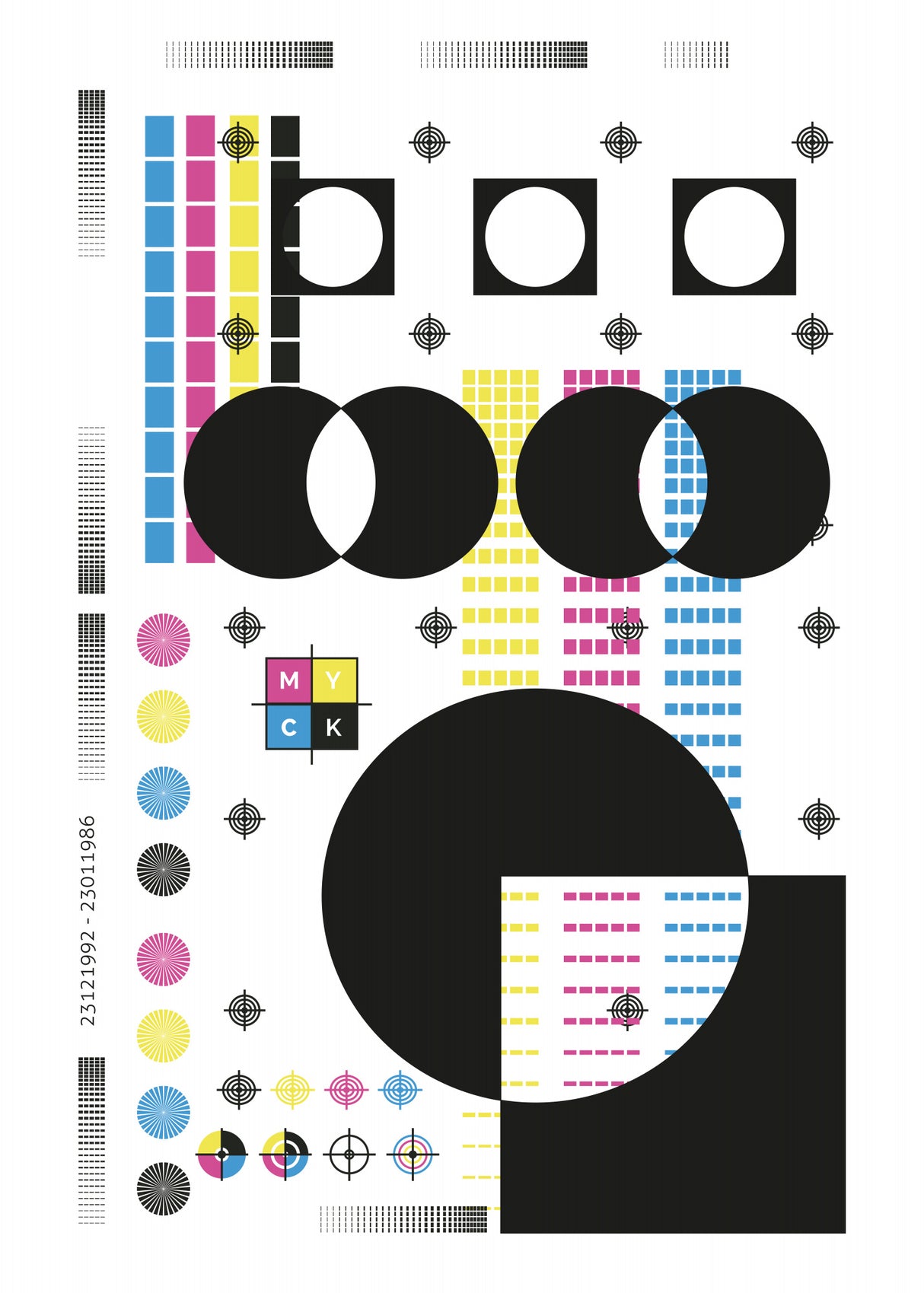 CMYK Poster och Canvastavla