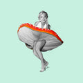 Happy Dress Poster och Canvastavla