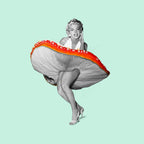 Happy Dress Poster och Canvastavla
