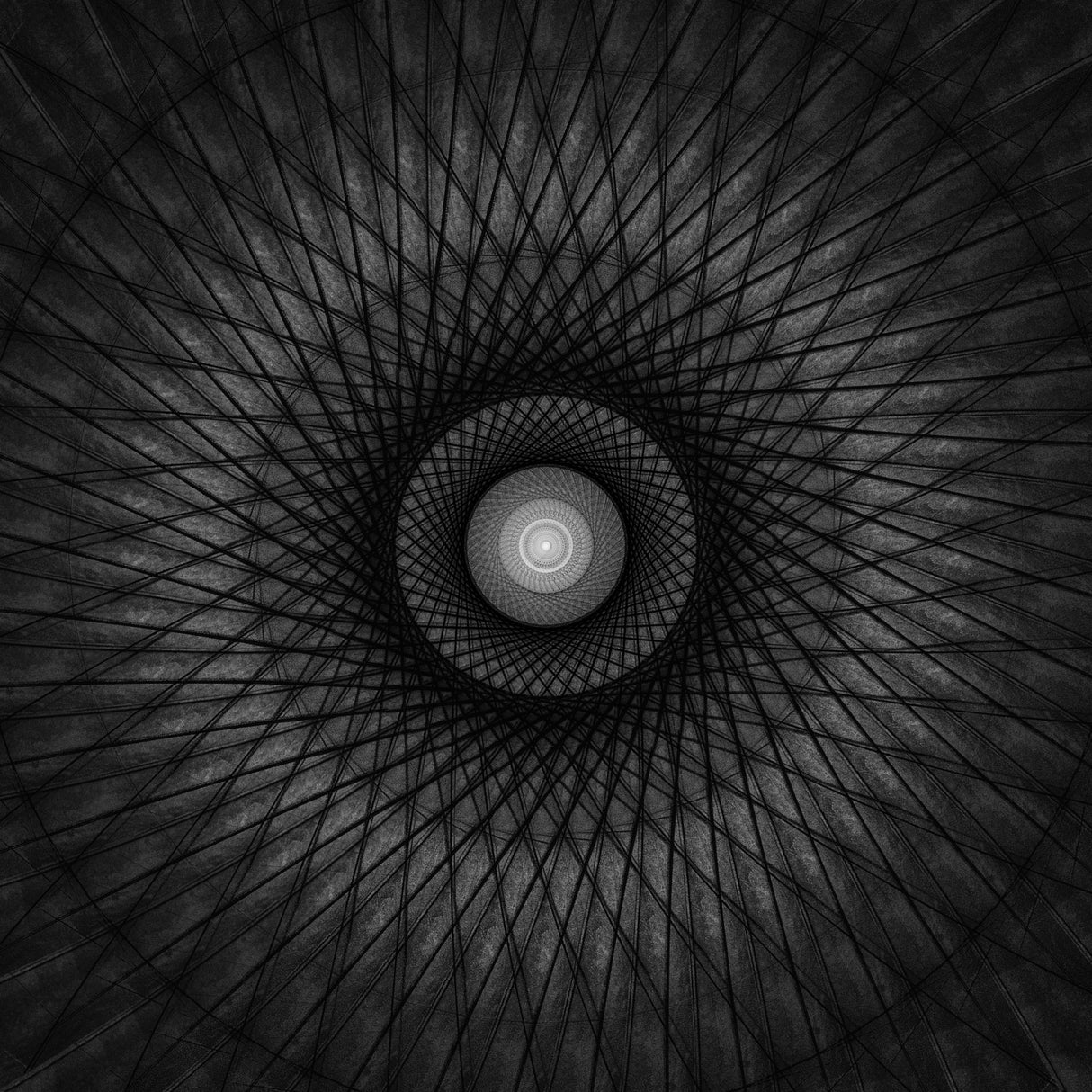 Circles in square Poster och Canvastavla