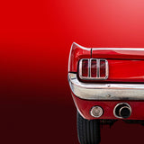 The Red Mustang Poster och Canvastavla