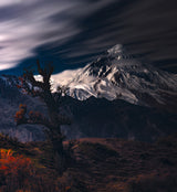 Autumn &amp; Mount Damavand Poster och Canvastavla