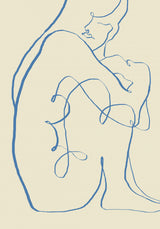 Sitting Grand Poster och Canvastavla