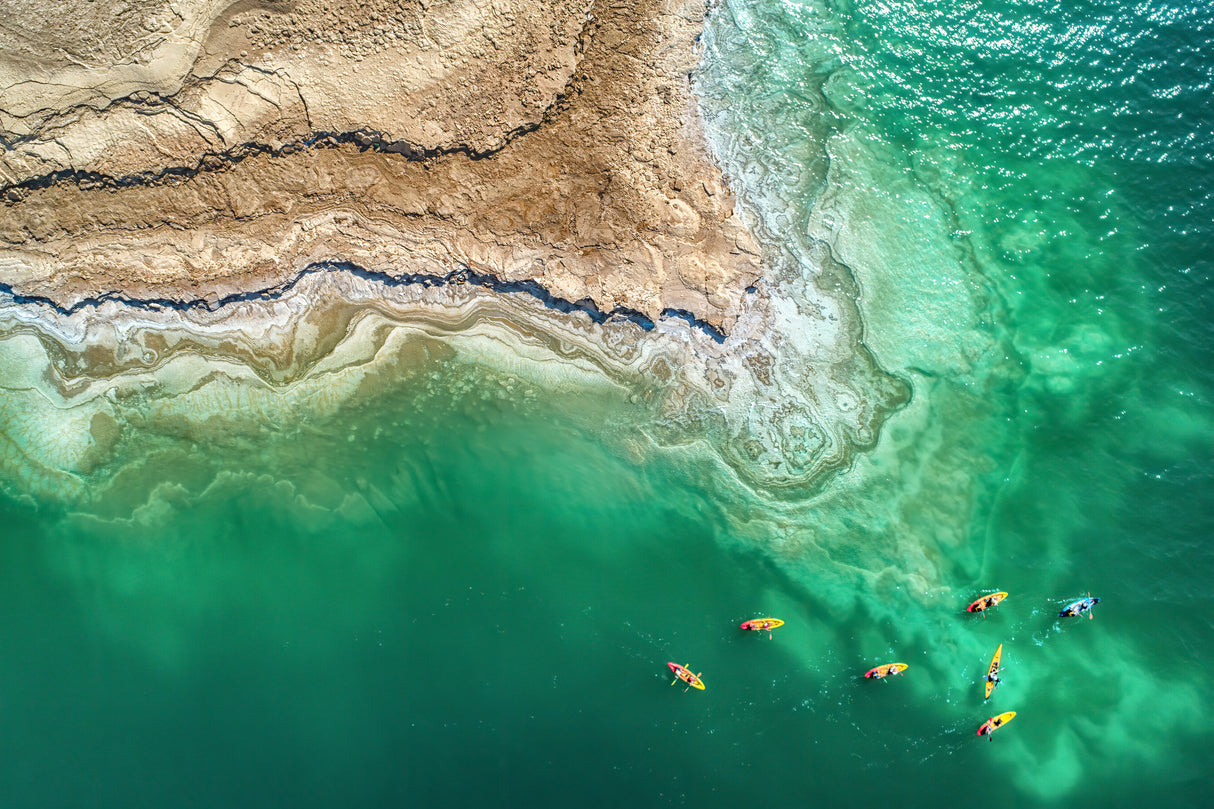 dead sea exploration Poster och Canvastavla