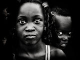 two different perspectives (b&amp;w version) Poster och Canvastavla