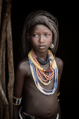 Young girl of the Arbore Poster och Canvastavla