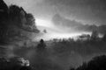 Mysterious dawn Poster och Canvastavla