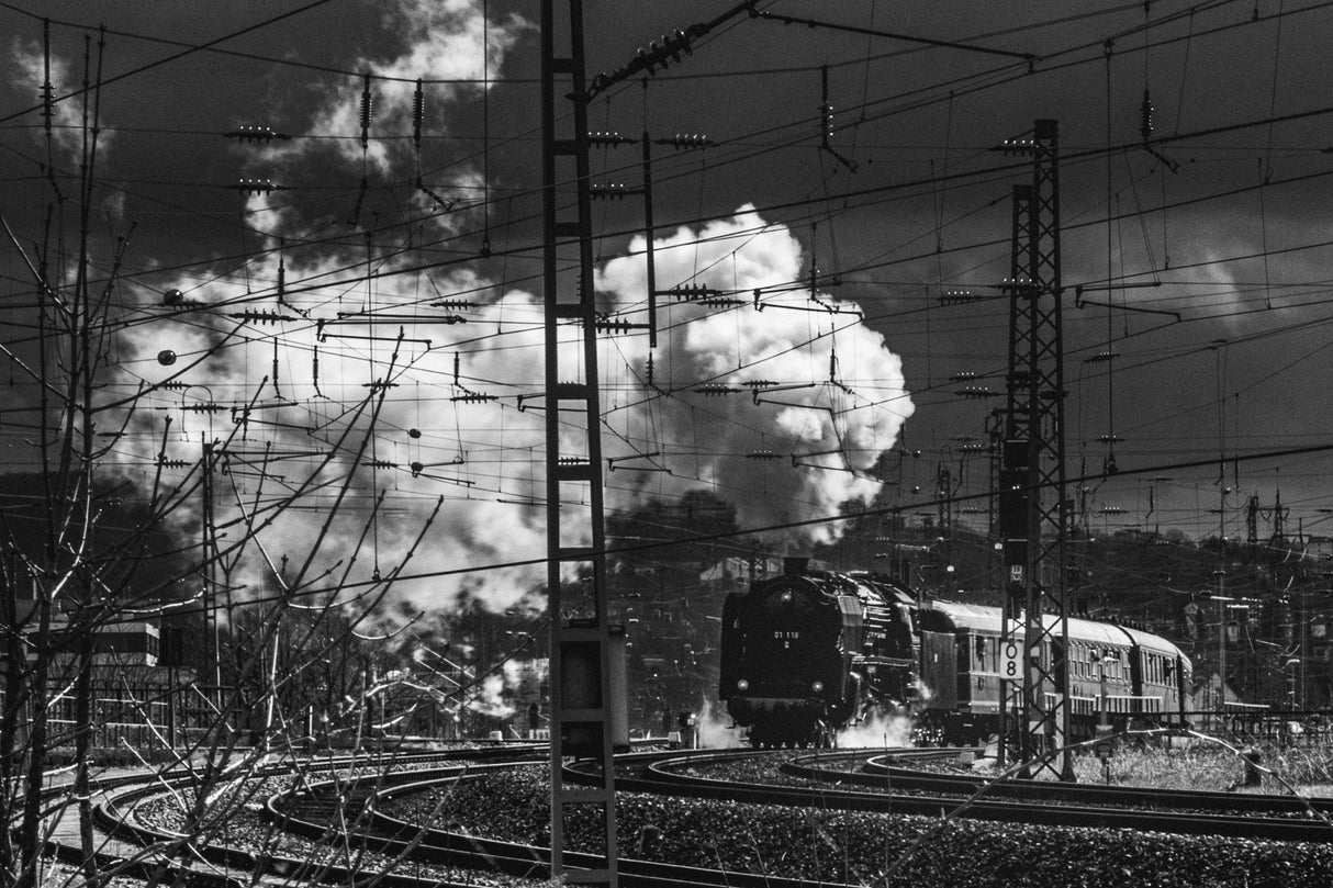 steam locomotive Poster och Canvastavla