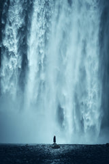 Be Like Water Poster och Canvastavla