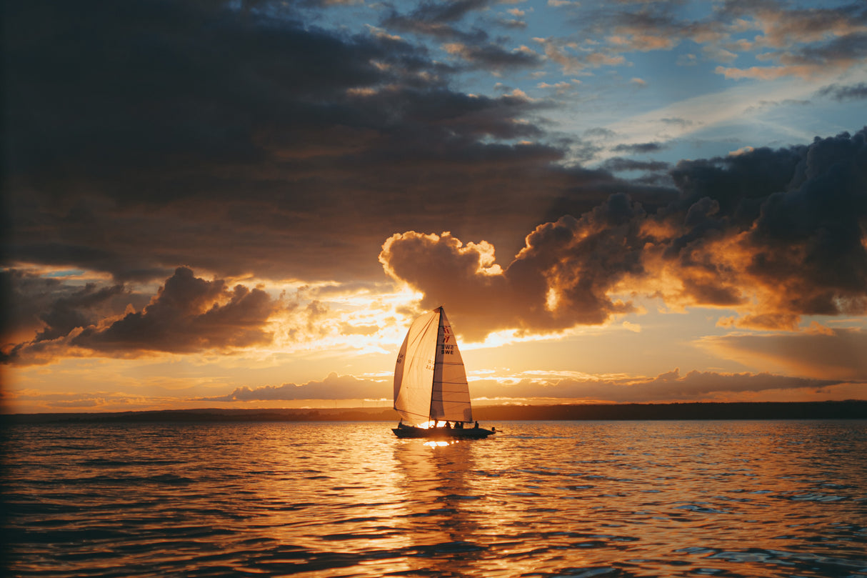 Sunsetsail Poster och Canvastavla