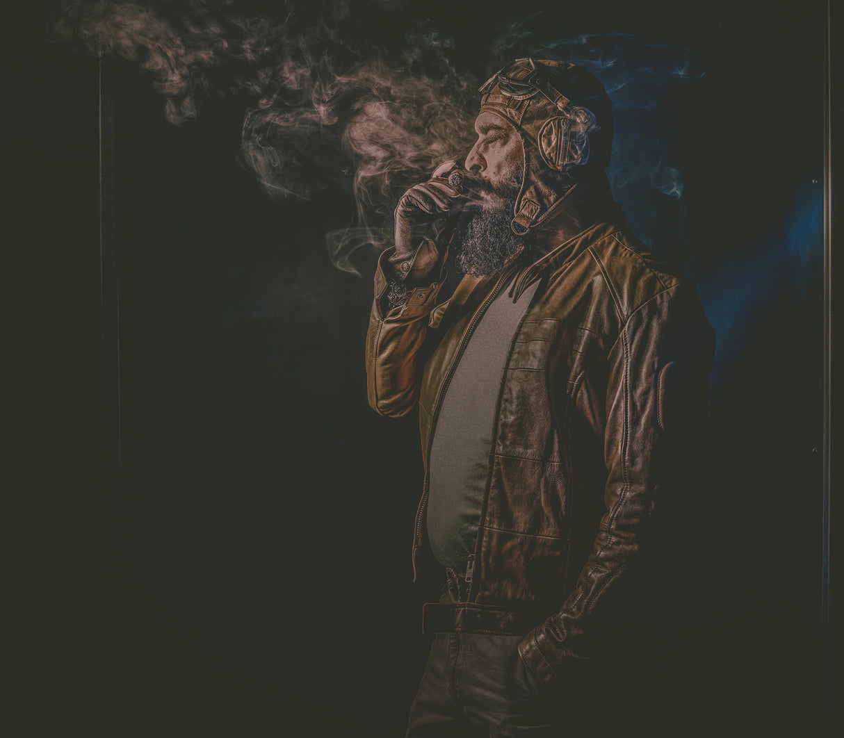 The Smell Of A  Good Cigar Brings you in Trance Poster och Canvastavla