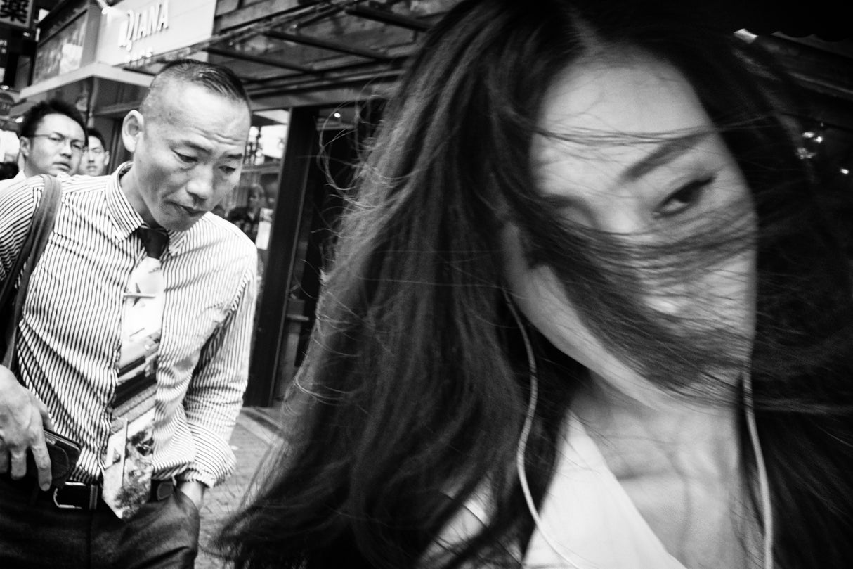 Shibuya Street - TOKYO 2017 Poster och Canvastavla