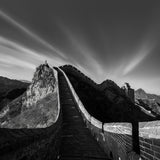 Photographing the Great Wall Poster och Canvastavla