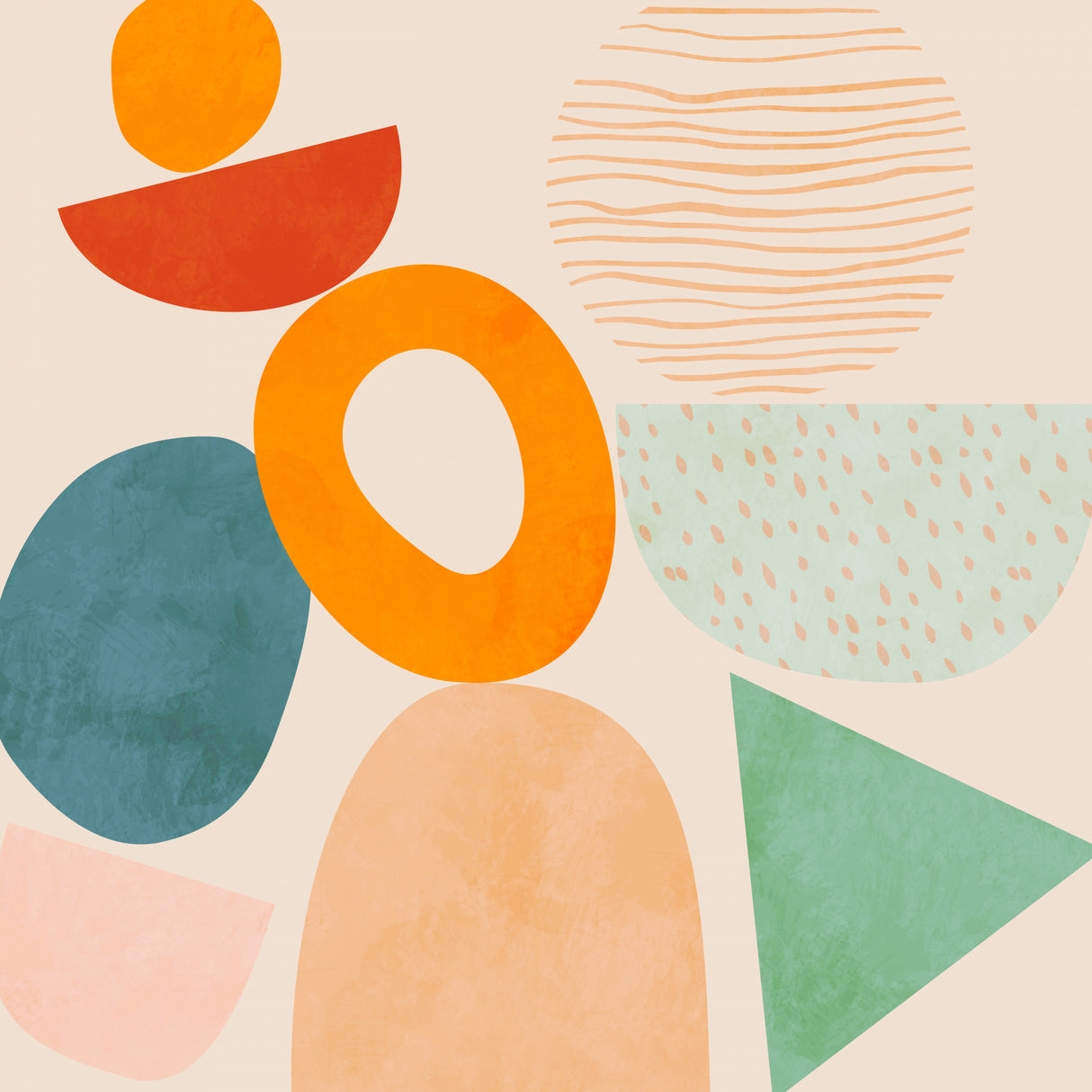 Shapes Play New2 Poster och Canvastavla