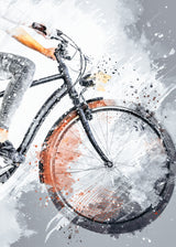 Cycling sport art 29 Poster och Canvastavla