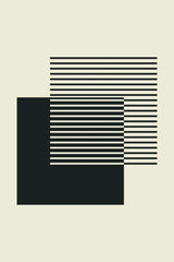 Geometric Squares #2 Poster och Canvastavla
