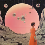 Space Orbs Collage Art Poster och Canvastavla