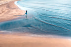 Remember blue beach Poster och Canvastavla