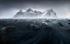 Stokknes before Snowstorm Poster och Canvastavla