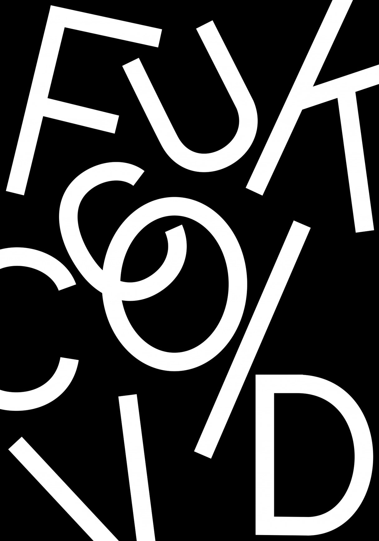 Fuck Covid - Black Poster och Canvastavla