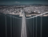 Akashi Kaikyo Bridge Poster och Canvastavla