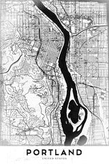 Portland Poster och Canvastavla