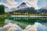 Lake Jasna after Rain shower Poster och Canvastavla