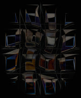 Abstract windows Poster och Canvastavla