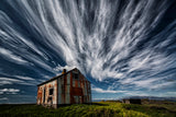 Rusty Cabin Poster och Canvastavla